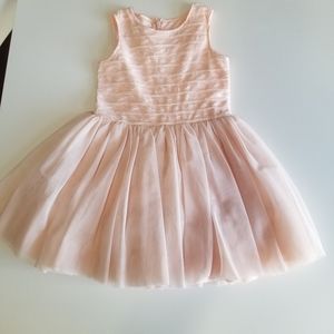 Girls pastel pink dress